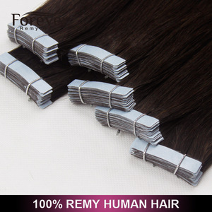 Most Popular Double Drawn Thick Bottom 100 Human Hair tape in hair extensions