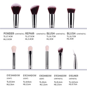 MSQ 15pcs Synthetic Hair Makeup Brush Private Label Make Up Brushes Wholesale Makeup Brush Set