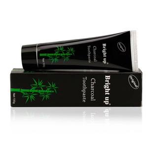 New natural herbal private label activated bamboo charcoal toothpaste