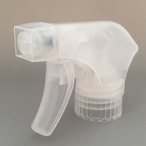 New products 2016 hot sale water pump trigger sprayer clear natural color
