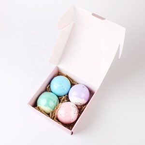 oem colorful surprise soap handmade custom bulk rainbow cupcake ball organic essential wholesale gift set organic bath bombs