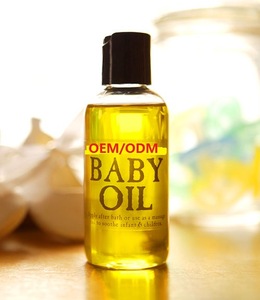 OEM natural flavored baby massage oil