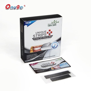 Onuge Oral Care OEM Service Teeth Whitening Charcoal Strips