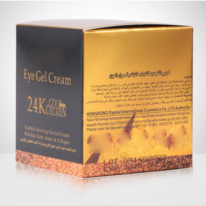 Organic 24K Gold Collagen Eye Bag Cream Removal Eye Cream Ageless Private Label