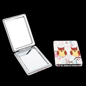 Personalized Square Travel Pocket Mirror Portable Cosmetic Mirror/Makeup Mirror