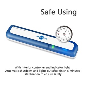 Portable UV LED Light Electric Toothbrush Sterilizer Travel Dental Toothbrush Sanitizer Kill 99.9% Bacteria