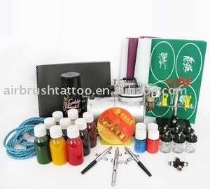 ready to use temporary airbrush tattoo set from Hebei