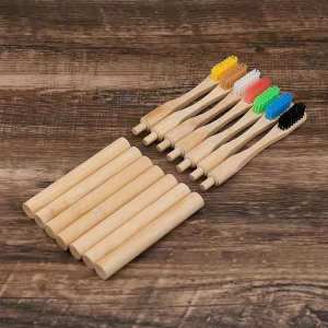 Replaceable Bamboo Toothbrush Replacement Heads 100%Natural Biodegradable Organic Eco Friendly