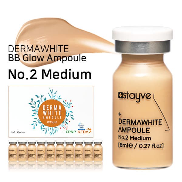 STAYVE DERMAWHITE AMPOULE NO.2 MEDIUM 10 X 8 ml
