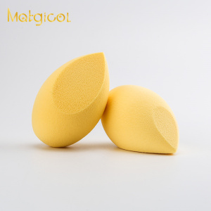 Teardrop Shaped Blender with Two Sections Expanded When Wet Facial Makeup Sponge Puff Cosmetic Powder Puff esponjas