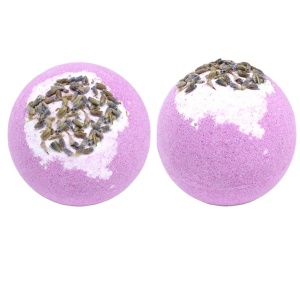 Vegan 120g Ball Organic Fragrance Skincare Bubble Fizzy  Natural Bath bombs With Dried Flowers Spa Rose Bath Bomb