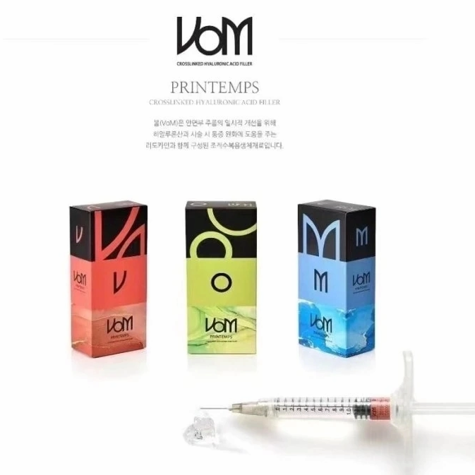 Vom Dermal Filler Hyaluronic Acid Injection Sodium Hyaluronate Dermal for Lip