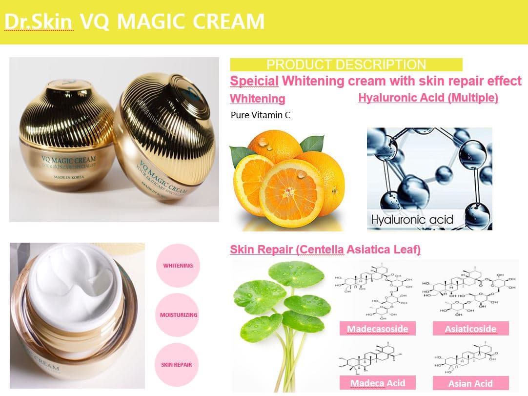VQ MAGIC CREAM(KOREA OEM COSMETICS // PRIVATE LABEL OEM COSMETICS//SKIN CARE OEM IN KOREA)