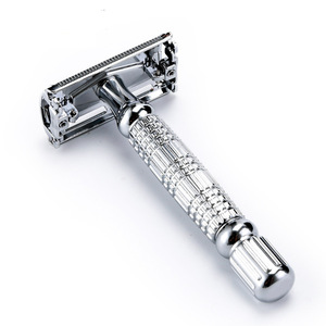 Wholesale Mens Safety Straight Razor Stainless Steel OEM Disposable Shaving Razor