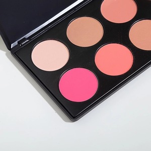 Wholesale private label powder makeup blush on palette
