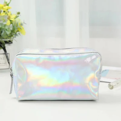 Women&prime; S Toiletry PU Cosmetic Bag Outdoor Travel Waterproof Makeup Bag