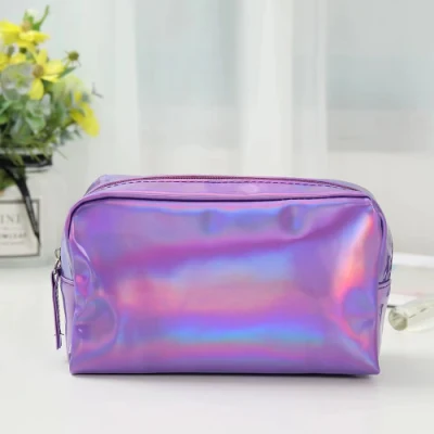 Women&prime; S Toiletry PU Cosmetic Bag Outdoor Travel Waterproof Makeup Bag