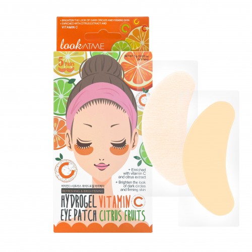 lookATME HYDROGEL EYE PATCH  VITAMIN C + CITRUS FRUITS
