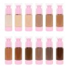 Full Coverage 12 Colors Liquid Foundation Private Label Foundation Optional Packaging