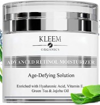 Kleem Organics Retinol Cream for Face - Anti Aging Face Cream with Hyaluronic Acid