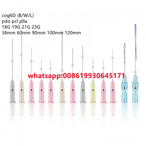 pdo threads mono screws eye foxy mesh muti tornado Tag-Ring double needle press cog thread pdo plla pcl thread lift