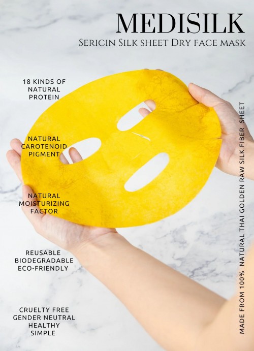 100% Natural Silk Sheet Mask