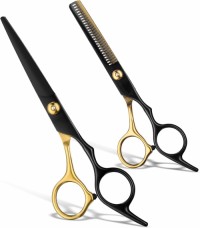 Custom Made Professional Barber Scissors & Thinning Shears - 6.7