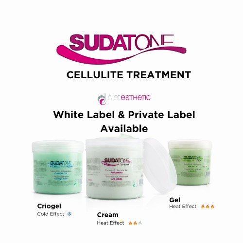 Sudatone Cellilite Treatment Criogel Cream | Cold Effect | Anti-Cellulite Body Reshaping | Reduce Cellulite | Weight Loss