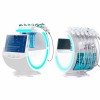 2023 up to date Facial Smart Ice Blue Skin Care Machine Oxygen Hydrogen Jet Therapy 8 in 1 Hydration