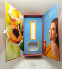 Custom cosmetic packaging box