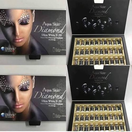 Aqua Skin Diamond Ultra White F 30 Sessions Skin Whitening Injection