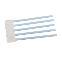 Large Rectangular Head Cleanroom Microfiber Swab for Surface Sampling and Cleaning Validation