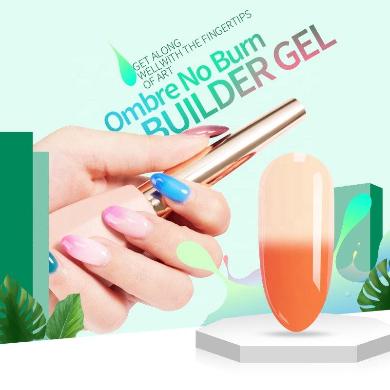 Nail Extension UV Light Ombre Builder Gel