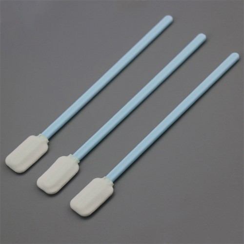 Large Rectangular Head Cleanroom Microfiber Swab for Surface Sampling and Cleaning Validation