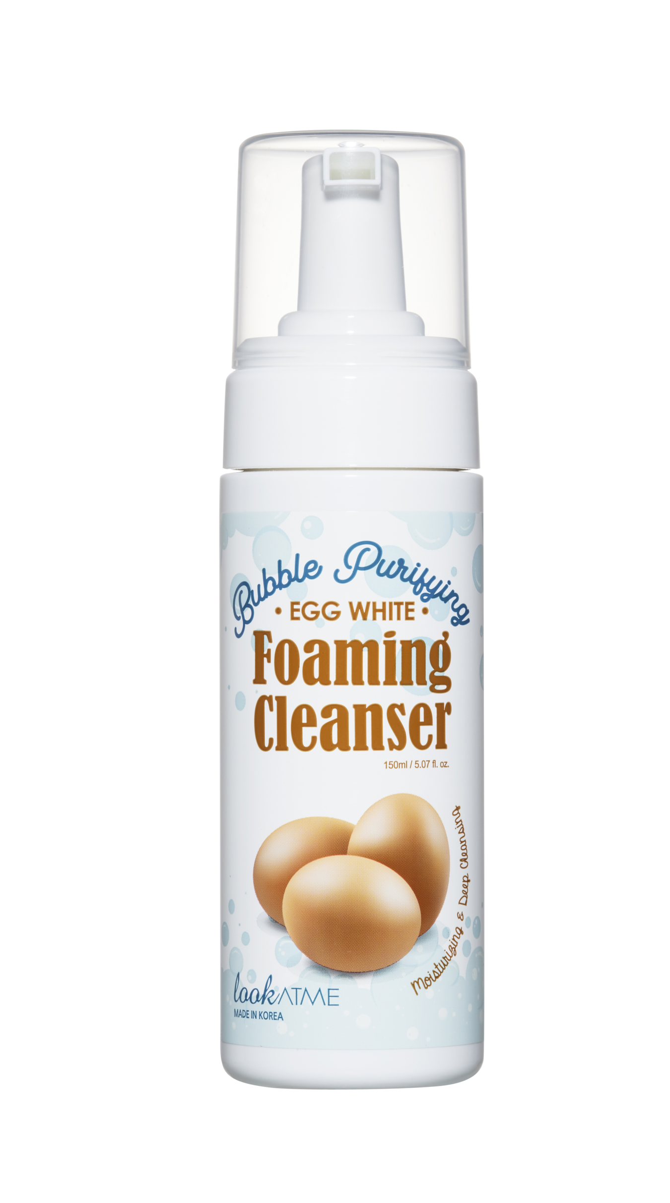 lookATME BUBBLE PURIFYING FOAMING CLEANSER EGGWHITE