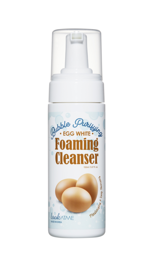 lookATME BUBBLE PURIFYING FOAMING CLEANSER EGGWHITE