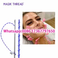 Korea sterile v line absorbable face twist barbed pdo nose lift thread mono screw tornado cog 3d 4d 6d pdo thread