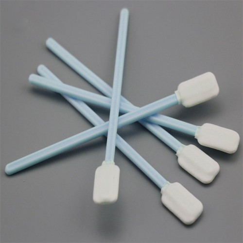 Large Rectangular Head Cleanroom Microfiber Swab for Surface Sampling and Cleaning Validation