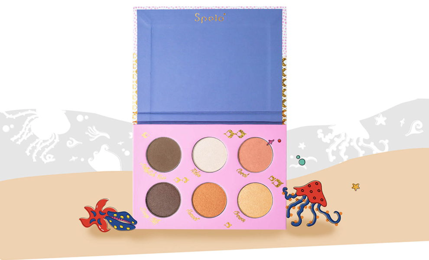 Speio Dream In Ocean Oceanic Eye Shadow Palette