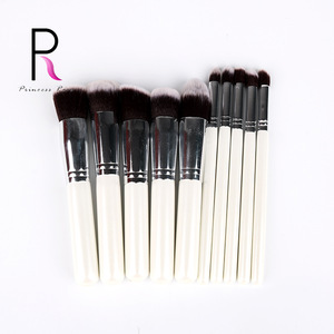 10 Pcs White Professional Makeup Brushes Set Make up Brush Tools kit