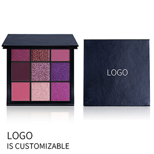 2019 New Eyeshadow Palettes 9 Colors Beauty Shimmer Glitter Matte Private Label Custom Obsessions Precious Stone Collection