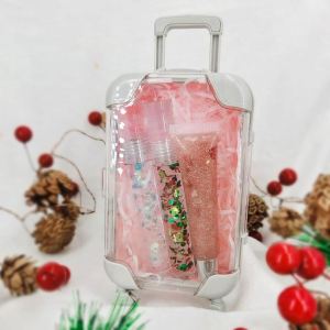 2021 Base Private Label Vendor Clear Custom Glitter Kids Vegan Set Plumping Wholesale Fruit Bags Pack Lipgloss Oil Lip Gloss