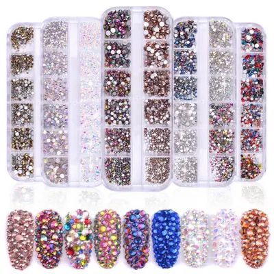 3D Nail Art Crystal Stone Nail Beauty Rhinestone Supplies Diamond Decoration