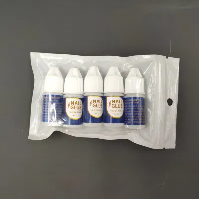 3G Nail Tip Glue, 5g Nail Glue Drop Bottle