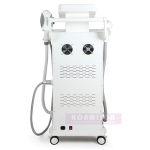 4in1 OPT E- light IPL RF(cooling+heat) YAG laser hair removal for multi treatments