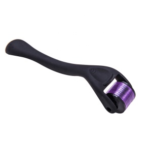 540 Needle Matte Black Derma Roller 0.5mm Beard Growth Dermaroller Beard Roller Hair Lose Treatment Dermaroller