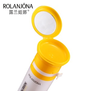 A2319 Air Cushion Block Sunscreen Lotion with Mirror spf30+ block UV Isolation Cream Repair Conceal Brightening 50ml