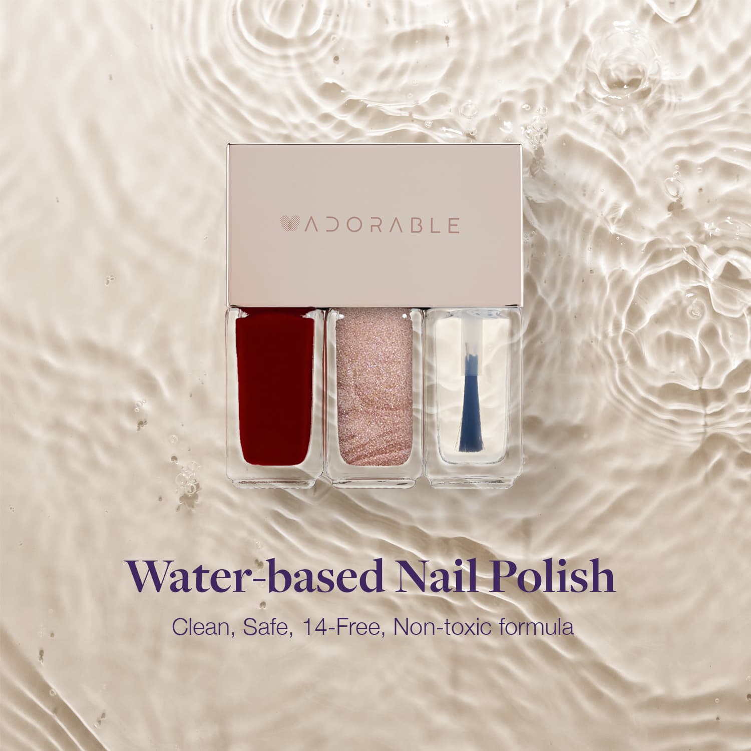 ADORABLE A2 Vegan Nail Polish