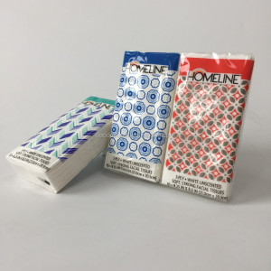 Africa market Soft MIni Pocket Tissue-Paper Handkerchief pocket tissues