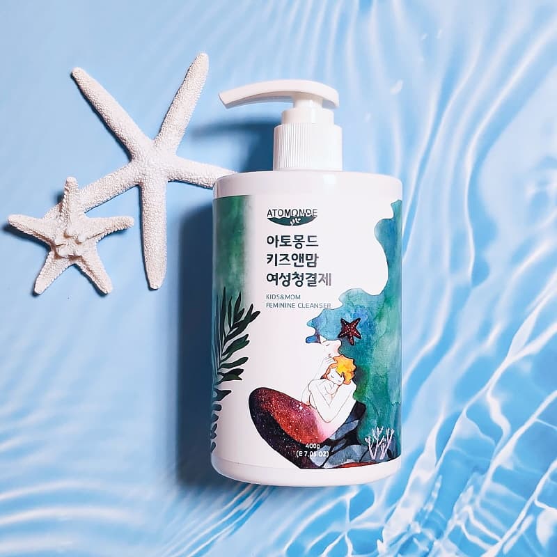 Atomonde Kids &amp; Mom pH-Balanced Feminine Intimate Wash Baby-Safe Hypoallergenic Family Care OEM/ODM